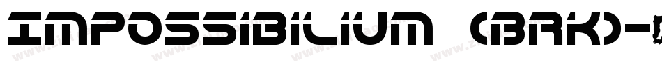 Impossibilium (BRK)字体转换
